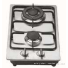 2 Burners Stainless Steel Gas Stove